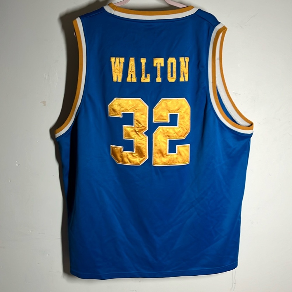 Bill Walton Ucla Bruins Basketball True School Authentics Jersey...Sz 56